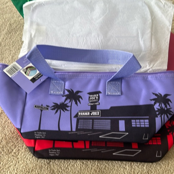 Handbags - Lilac (purple) Trader Joe’s mini insulated bag